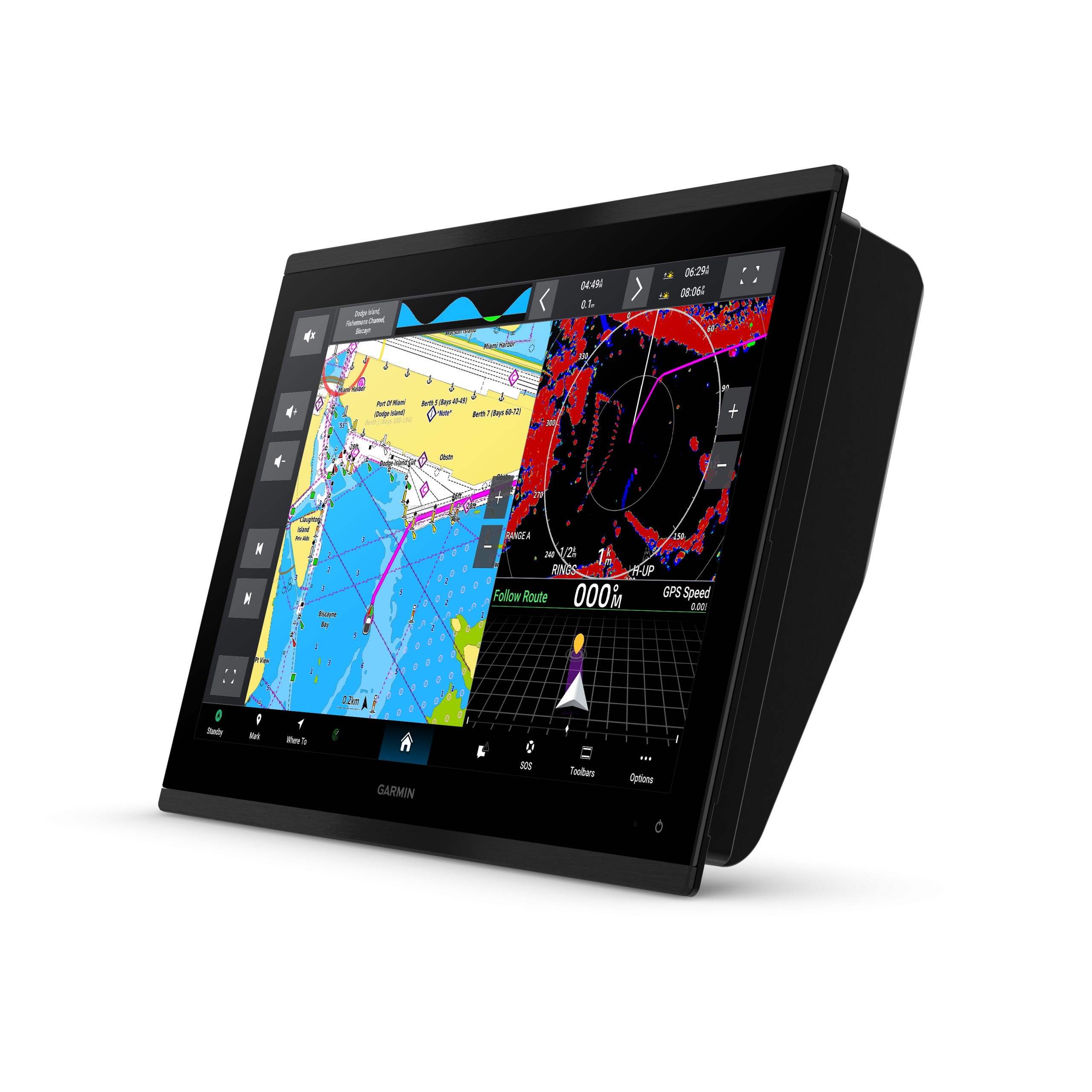 GPSMAP® 9017xsv Premium kaartplotter met wereldwijde basiskaart - Afbeelding 3