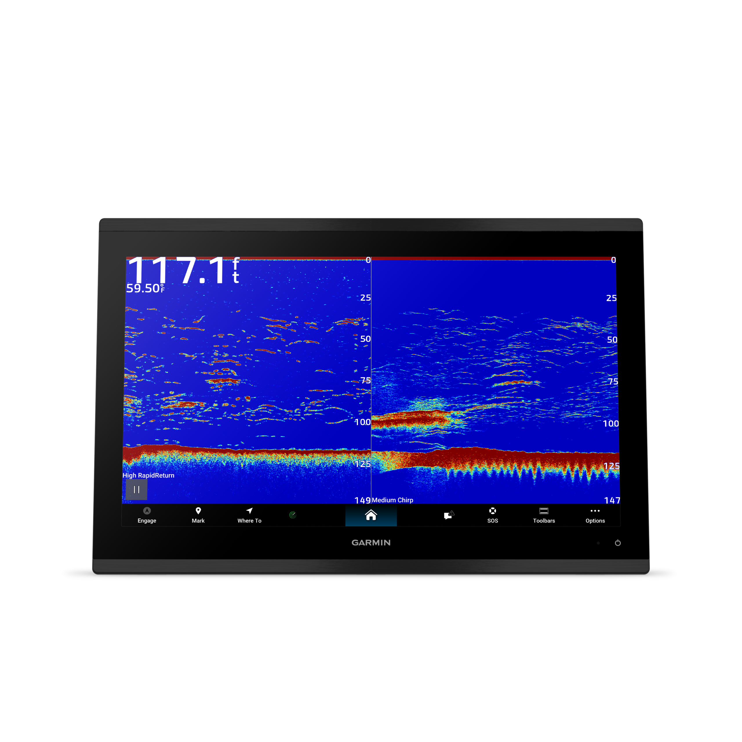 GPSMAP® 9017xsv Premium kaartplotter met wereldwijde basiskaart - Afbeelding 2