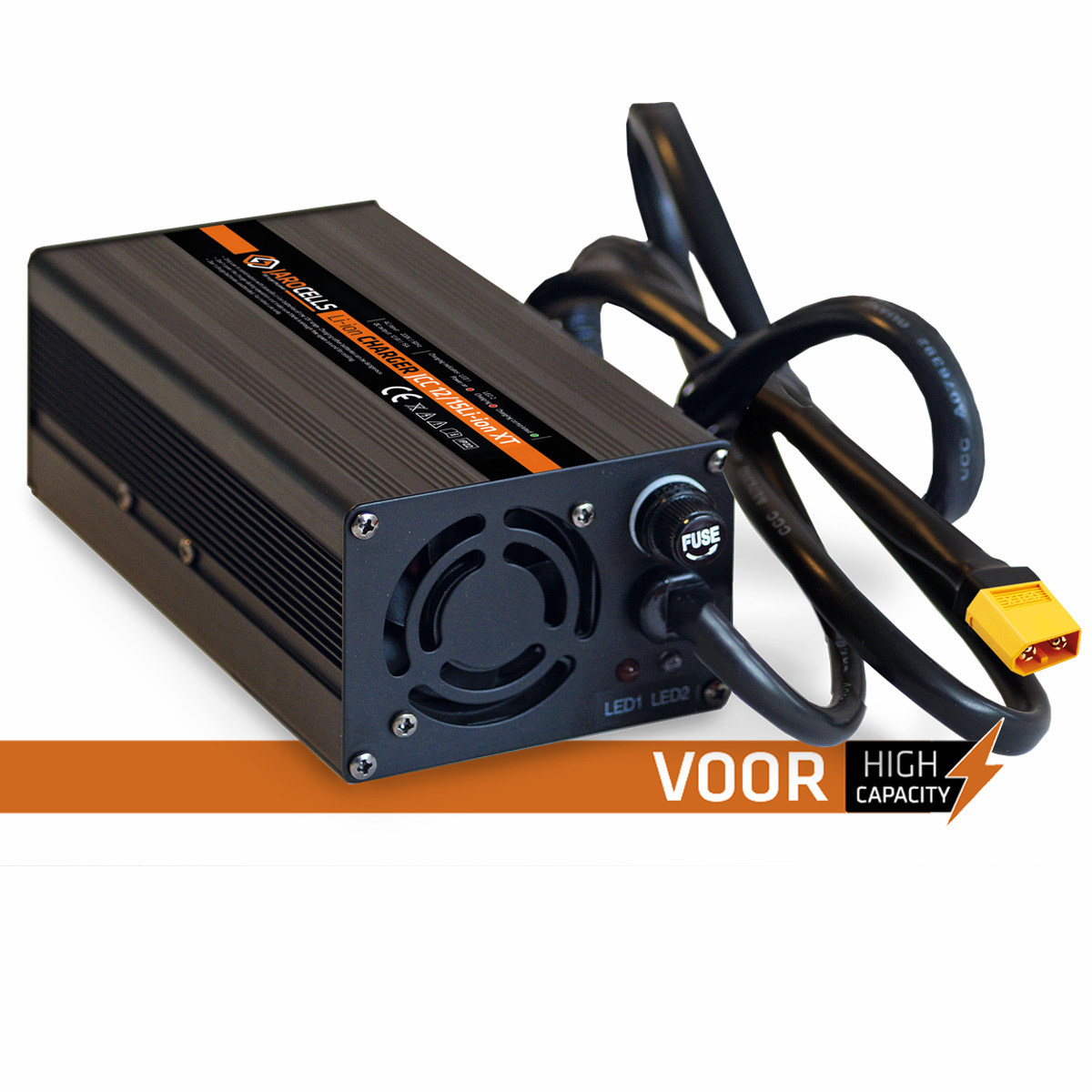 12V15A Li-ion IP22 XT60 Jarocell Lader
